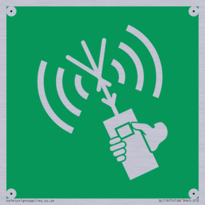 E051 safe condition 2way VHF radio